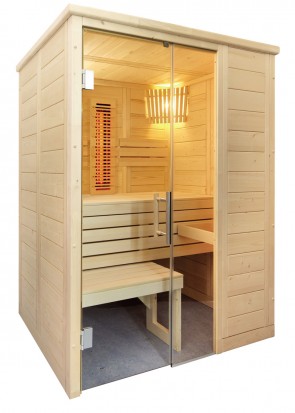 Kombinovaná sauna Vulkán mini infra+, 160x110